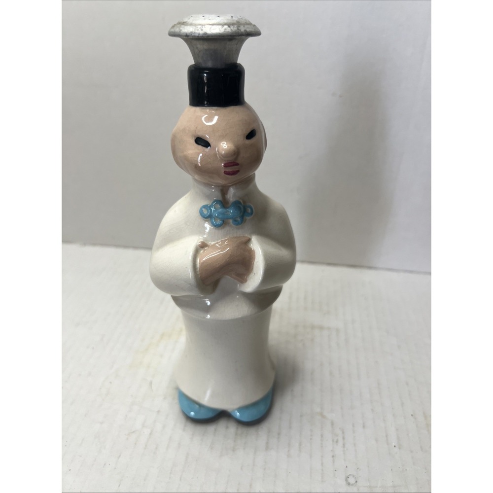 Vintage 1940 Clemenson's Pottery California Chinese Laundry Sprinkler Bottle